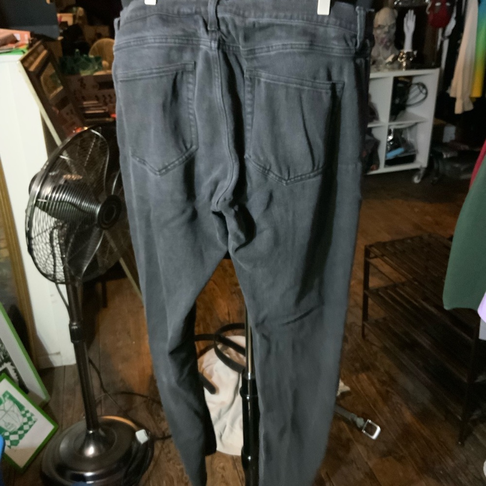 LOT OF 2 pairs mens HT Denim Hot Topic Skinny Stinger black jeans 40 x 32